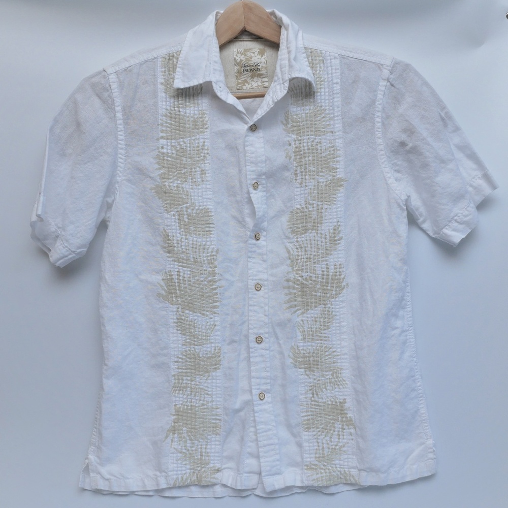 Tasso Elba Island Short Sleeve Button Up Shirt
